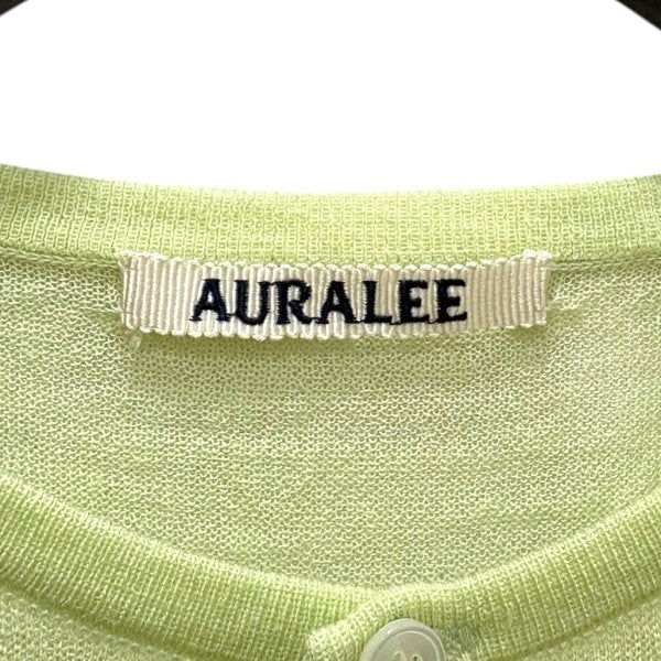 AURALEE(オーラリー) HARD TWIST HIGH GAUGE WOOL SILK KNIT