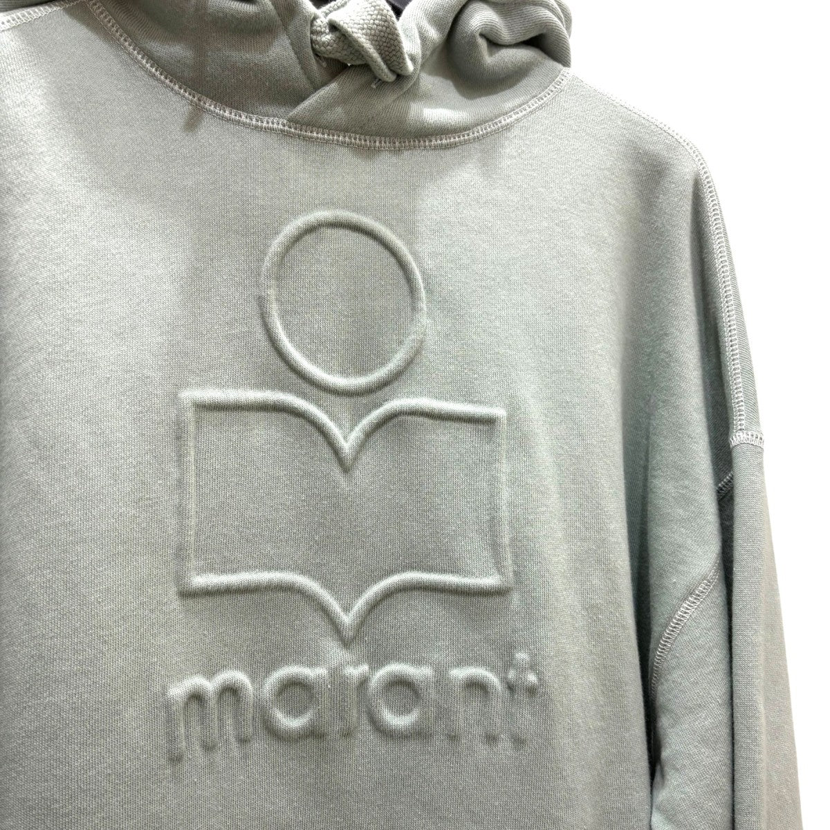 ISABEL MARANT エンボスロゴP Oパーカ 古着・中古-3枚目のアイテム画像