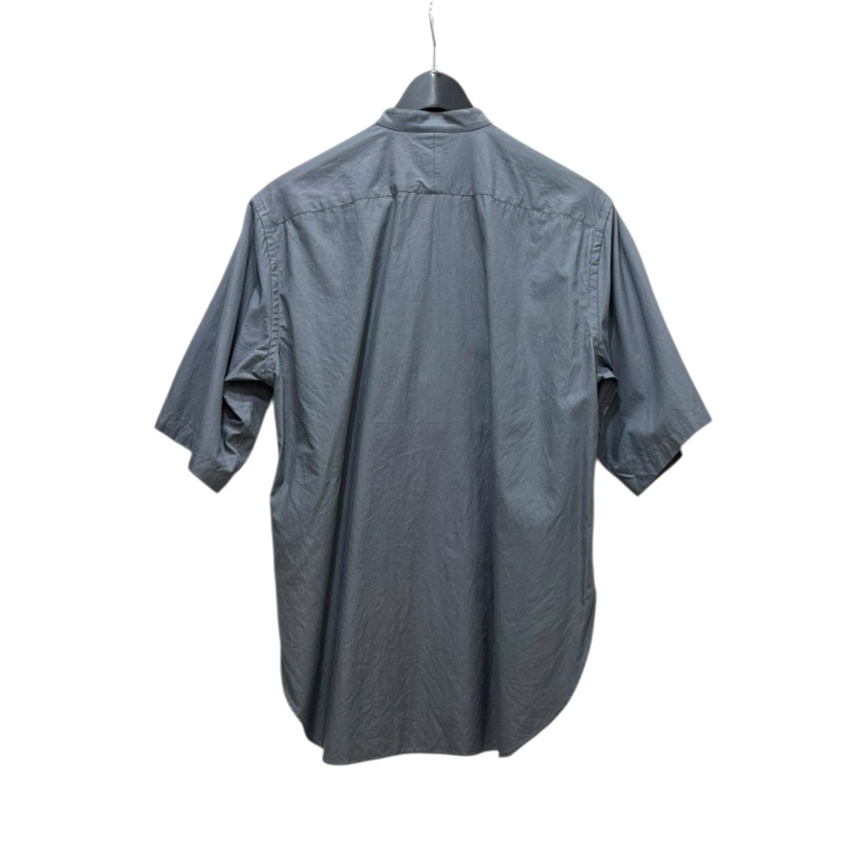AURALEE WASHED FINX TWILL HALF SLEEVED P O SHIRTS プルオーバーシャツ 古着・中古-2枚目のアイテム画像