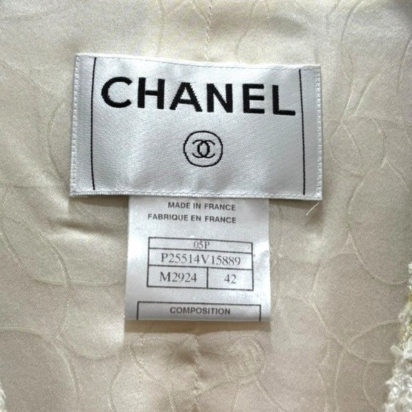 CHANEL ツイードジャケット 2005春コレクション 古着・中古-4枚目のアイテム画像