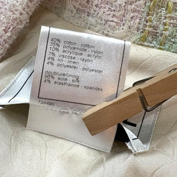 CHANEL ツイードジャケット 2005春コレクション 古着・中古-5枚目のアイテム画像