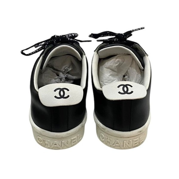 CHANEL(シャネル) クラシックラインレザースニーカーG34085