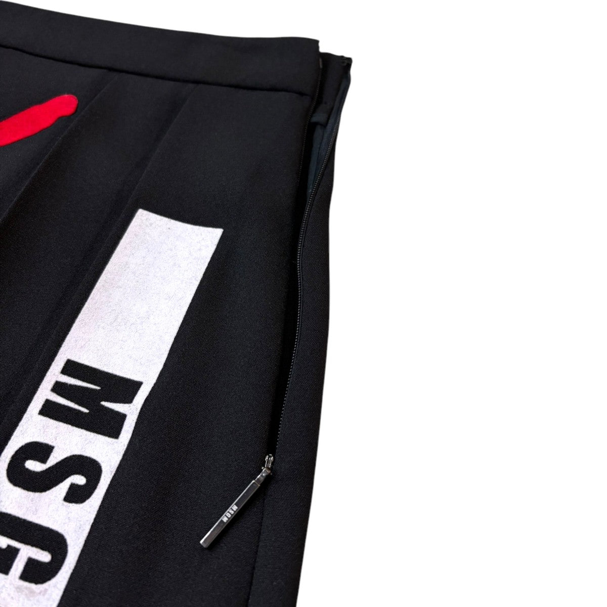 最安値に挑戦！ MSGM(エムエスジーエム) プリーツミニスカート ブラック サイズ スカート