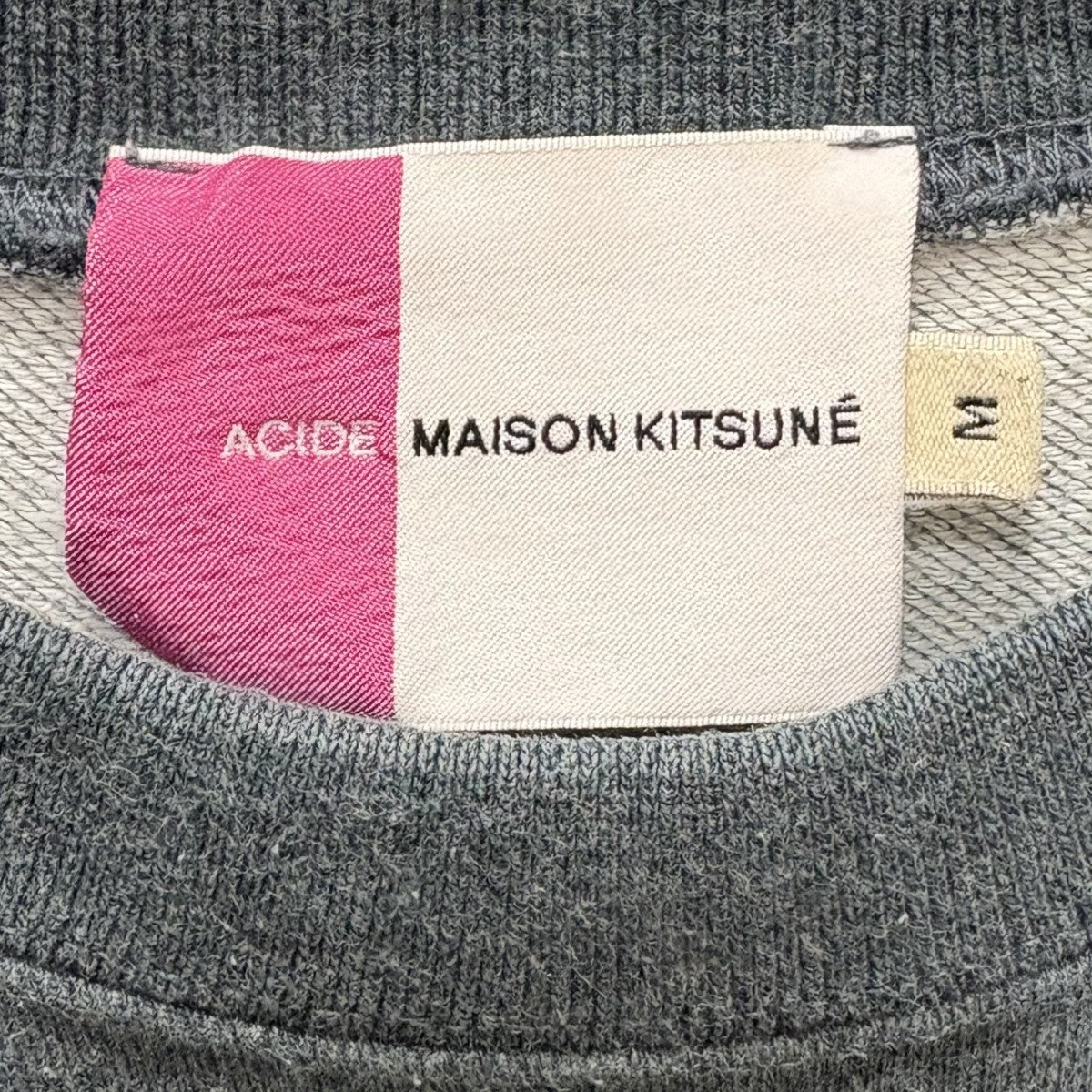 MAISON KITSUNE(メゾンキツネ) ACIDE ライン ワンポイント