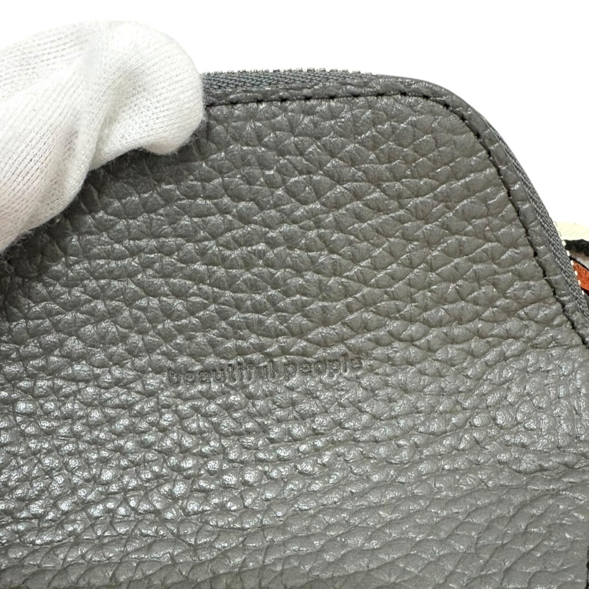 beautiful people ケース オレンジ beautiful people(ビューティフルピープル) double−sided