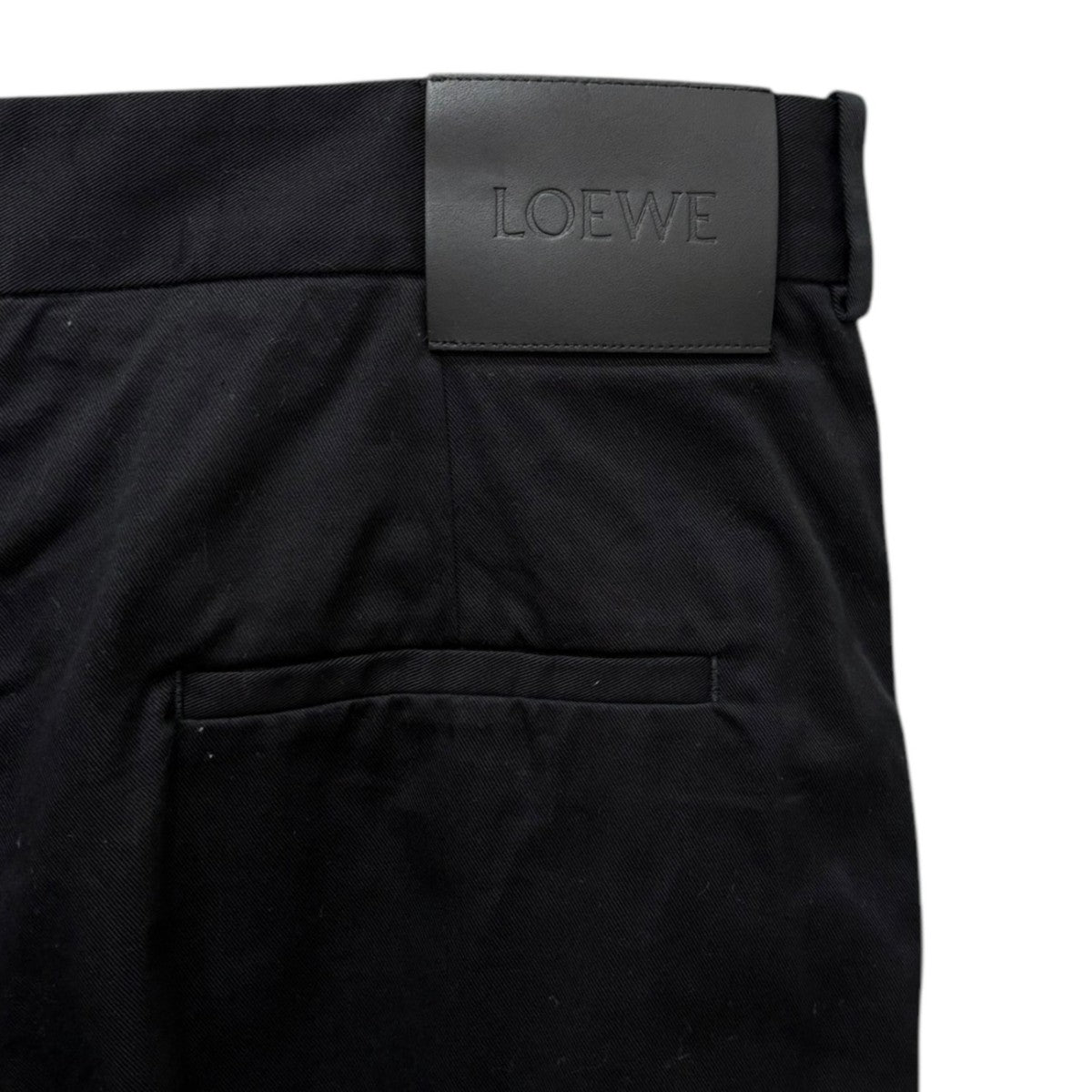 LOEWE(ロエベ) プリーツコットン トラウザーズH526Y04WFN