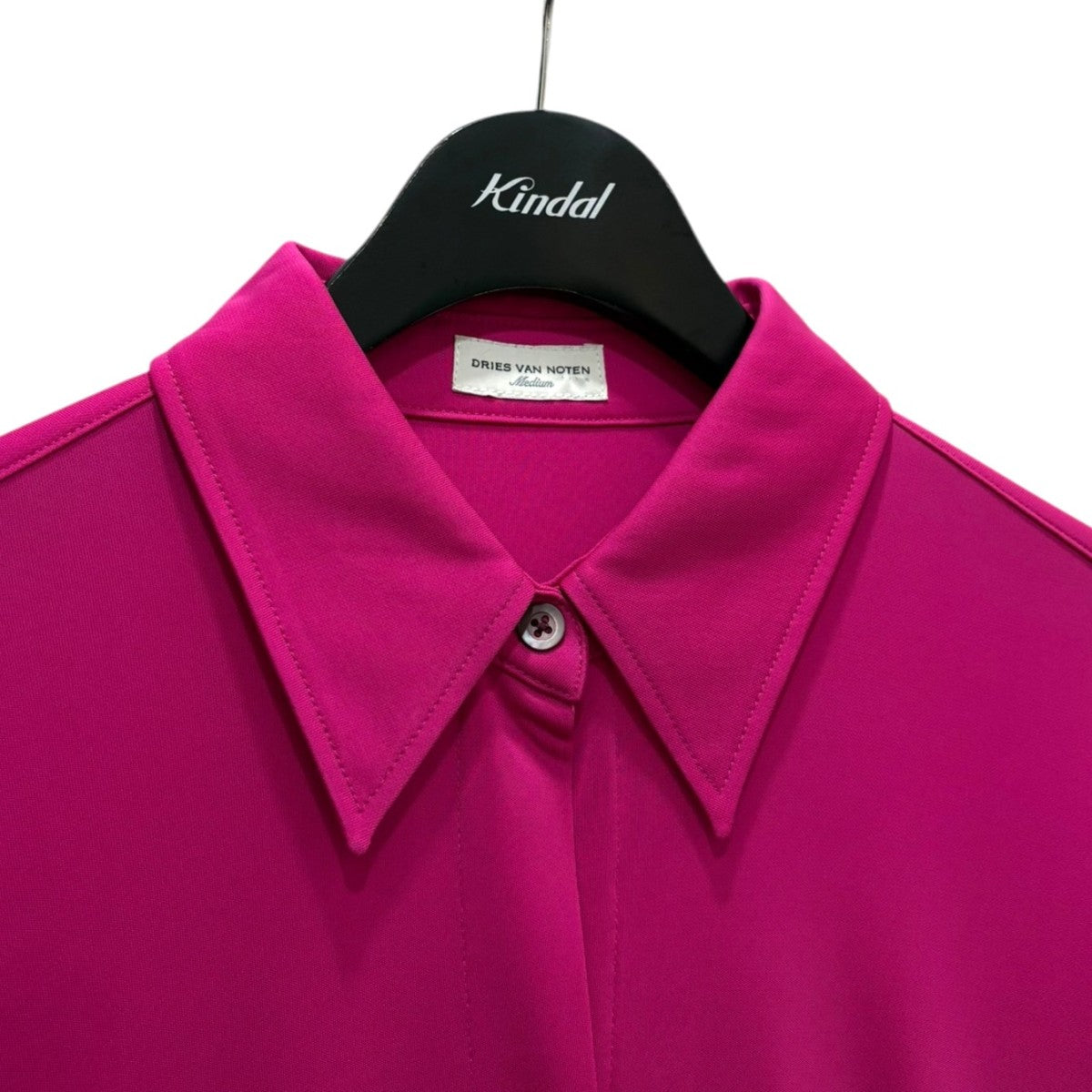 DRIES VAN NOTEN(ドリスヴァンノッテン) ビスコースシャツ ピンク  