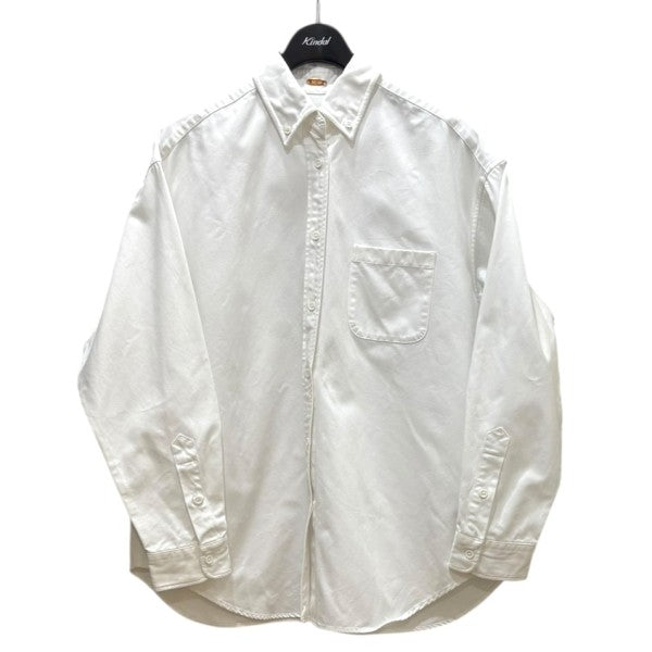MUSE ドゥーズィエム クラス OXFORD BD シャツ ホワイト　綿 名品 MUSE de Deuxieme classe（ミューズデドゥーズィエムクラス）の