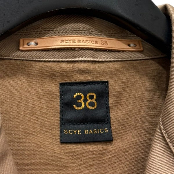 SCYEBASICS コットンチノサックコート5122-41450 古着・中古-5枚目のアイテム画像