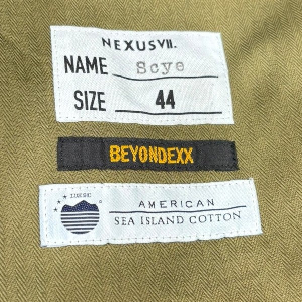 NEXUSVII. オーガニックコットン ジャケット 44 NEXUSVII. オーガニックコットン ジャケット 44