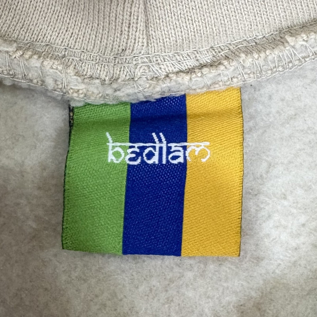 bedlam ロゴ刺繍P Oパーカ 古着・中古-5枚目のアイテム画像