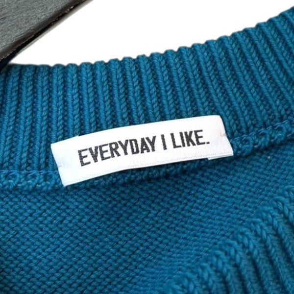 EVERYDAY I LIKE． ベーシック コットンニット22080500801010 古着・中古-5枚目のアイテム画像