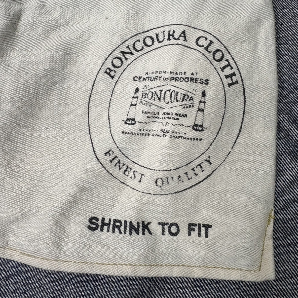 BONCOURAホワイトデニム スリムフィット32 日本製 新品 BONCOURA ボンクラ 日本製 XX 大戦モデル セルビッチデニム
