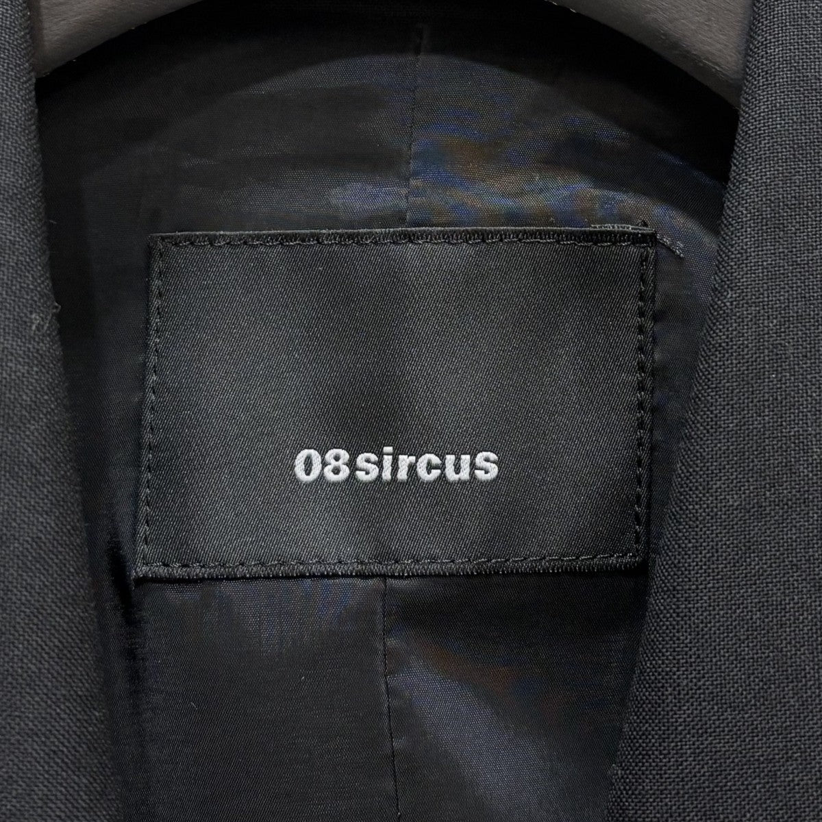 08sircus Wool tropical double breast sleeveless jacketS24SS-OT09 古着・中古-8枚目のアイテム画像
