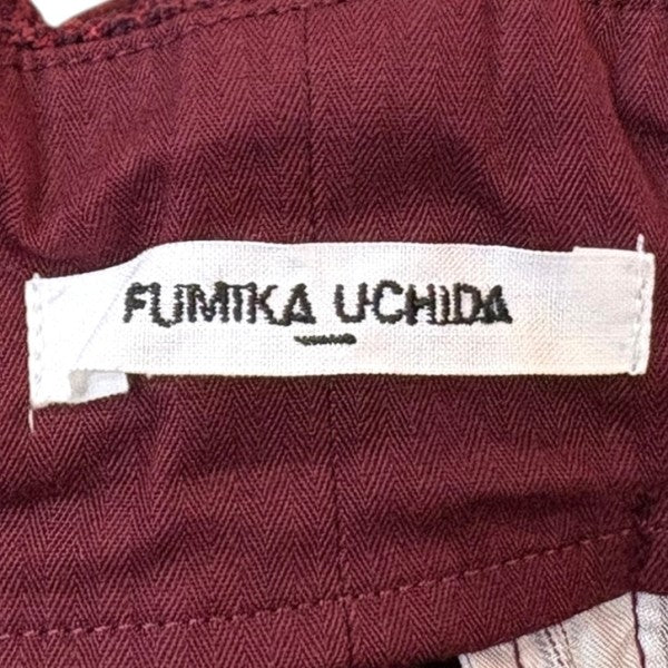 FUMIKA UCHIDA MOLE DOBBY BELTED SLACKSFU-K-PT004 古着・中古-7枚目のアイテム画像