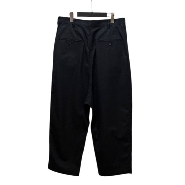 ✱コムデギャルソン 黒 ウールギャバ サルエルパンツ　XS ✱ COMME des GARCONS HOMME(コムデギャルソンオム) ウールギャバ