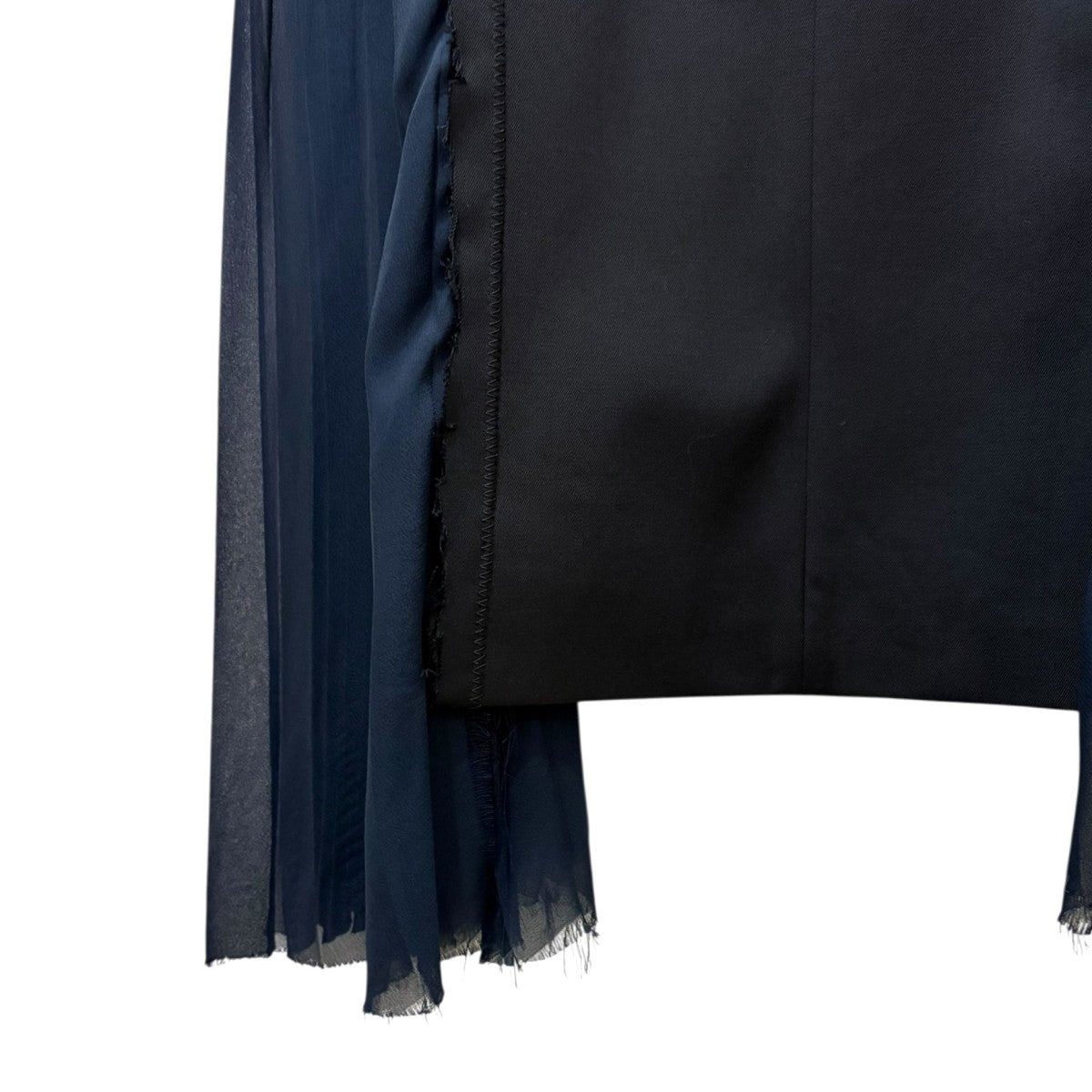 Maison Margiela シフォンプリーツ切替ワンピS51CT0815 S47439 古着・中古-5枚目のアイテム画像