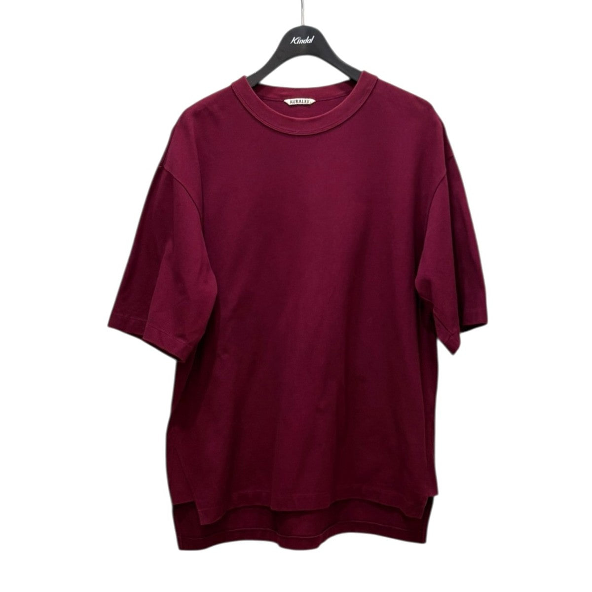 AURALEE◆ノースリーブカットソー/1/コットン/PUP/A21ST02RH// AURALEE / オーラリー A9ST07ST SEAMLESS CREW NECK SLEEVELESS