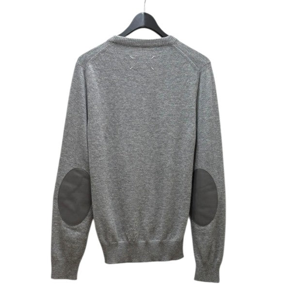 Maison Margiela エルボーパッチニット Elbow Patch Crewneck Knit S30HA0903 S15750 古着・中古-2枚目のアイテム画像