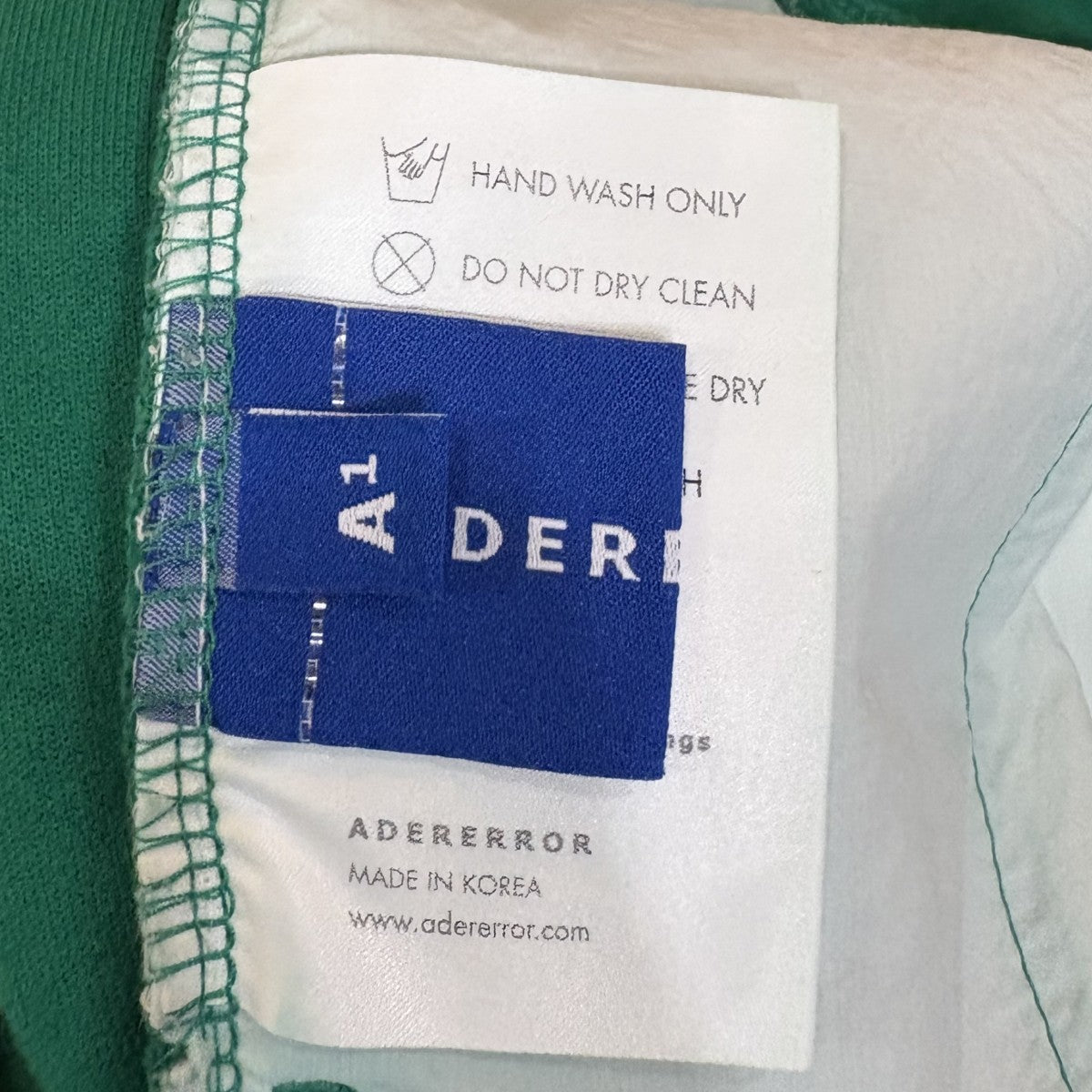 ADER error ペイントショートパンツショートパンツBLASSST01GN1 古着・中古-7枚目のアイテム画像