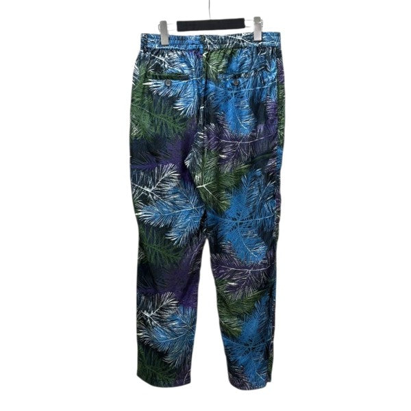 BANANATIME TAPERED 2 PANTS TROPICAL SUNSET シルクイージーパンツ21-100-10 古着・中古-2枚目のアイテム画像