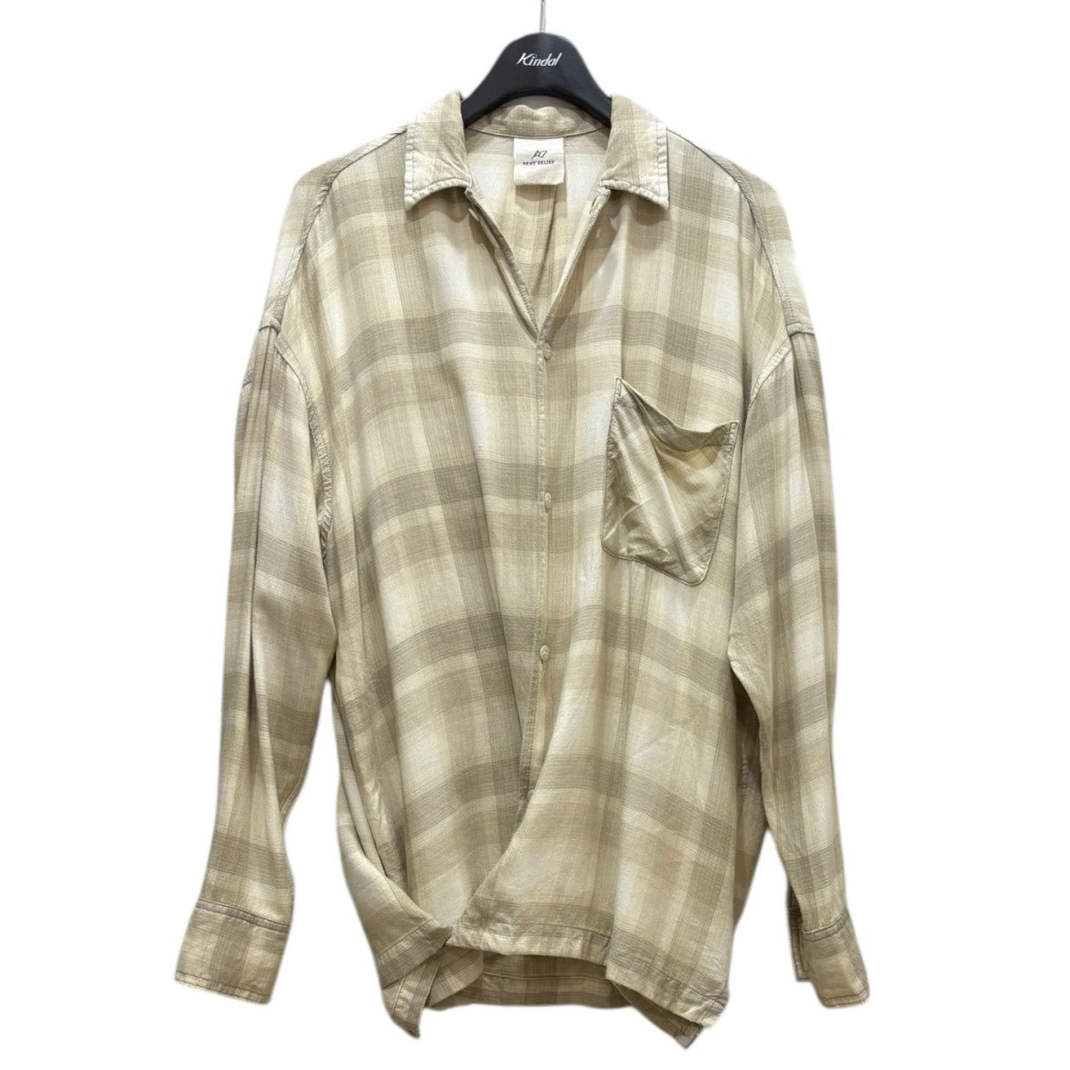 L'Appartement REMI RELIEF CHECK 2WAY シャツ L'Appartement 【REMI RELIEF/レミ レリーフ】 CHECK 2 WAY