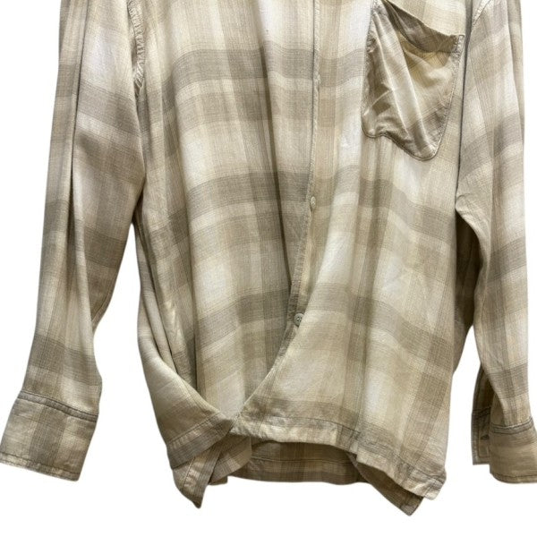 L'Appartement×REMI RELIEF 2WAYビエラチェックシャツ RN128390