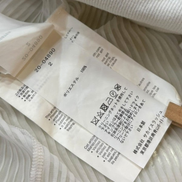 sacai Chiffon x Cotton Jersey T20-04890 古着・中古-7枚目のアイテム画像