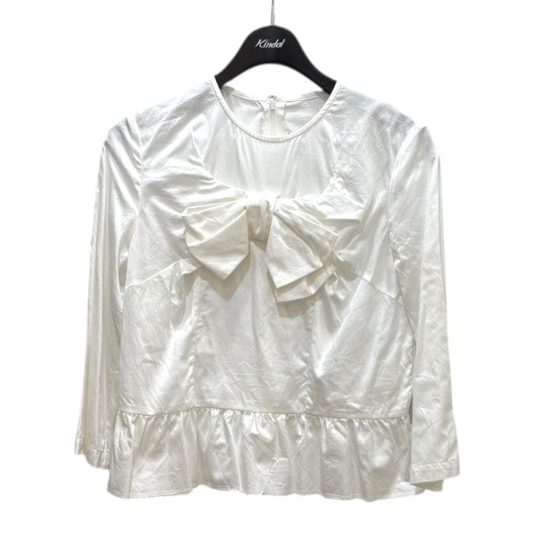 tricot COMME des GARCONS(トリココムデギャルソン) フリルニットTG