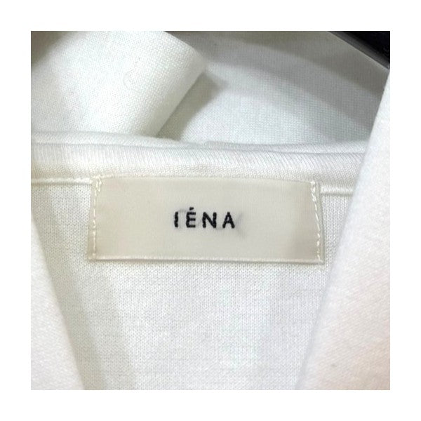IENA(イエナ) ダンボールニットジップアップフーディ ホワイト