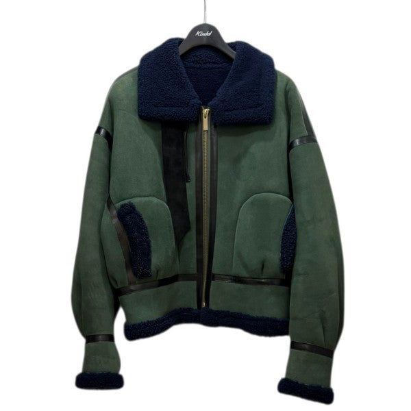 mame kurogouchi ムートンジャケットMM23FW-JK50 古着・中古-1枚目のアイテム画像