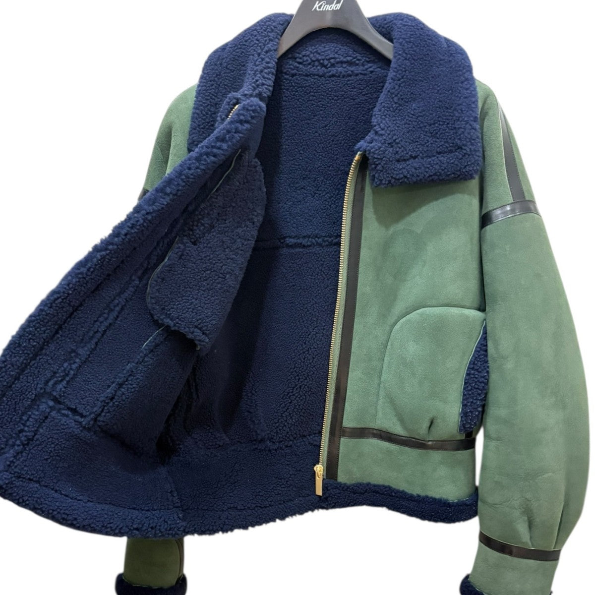 mame kurogouchi ムートンジャケットMM23FW-JK50 古着・中古-3枚目のアイテム画像