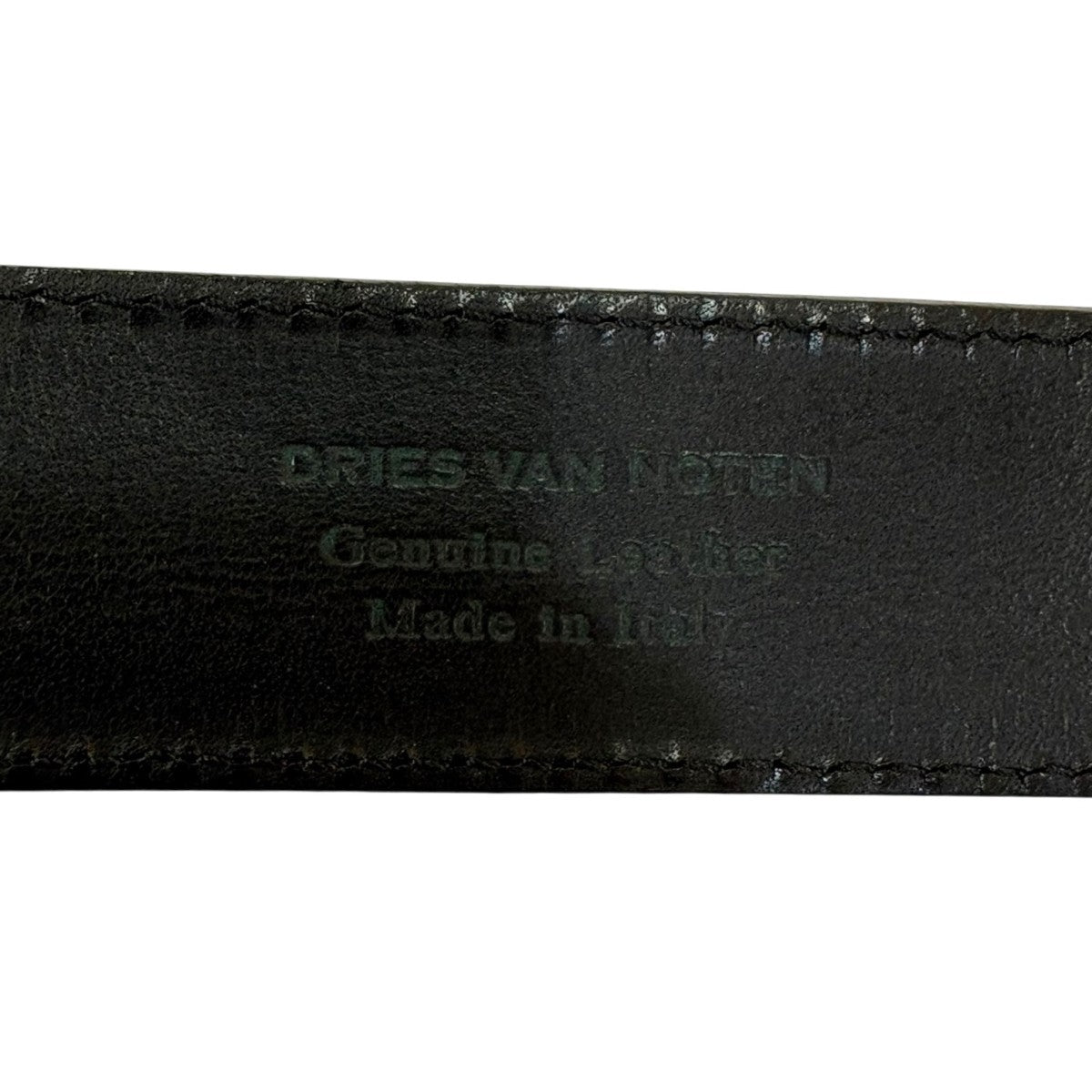 SALE⭐️DRIES VAN NOTEN 黒レザーベルト Leather belt in black - Dries Van Noten | Mytheresa