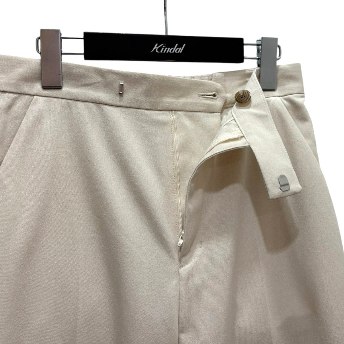 Spick and Span(スピックアンドスパン) Cu Pl ストレートハーフパンツ