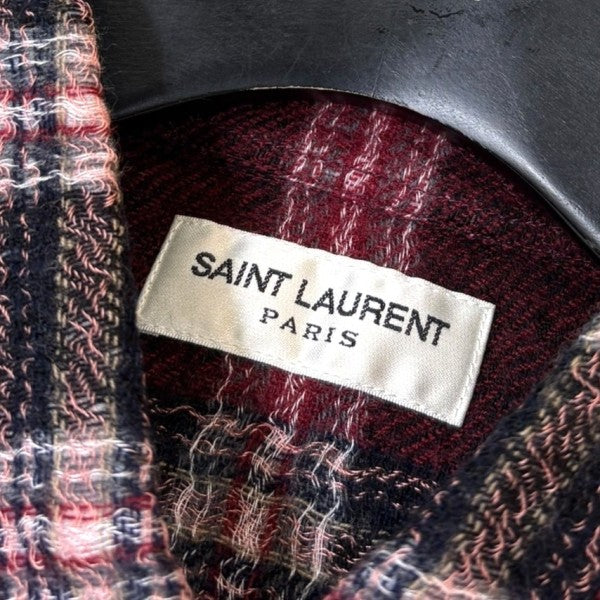 Saint Laurent Paris(サンローランパリ) ウールチェックシャツ529373