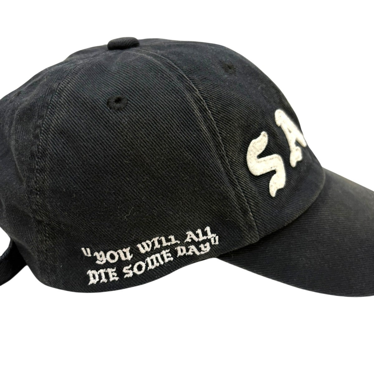 25ss SAINT MICHAEL セントマイケル キャップ SAINT MICHAEL(セントマイケル) 25SSフロントロゴ ウォッシュ