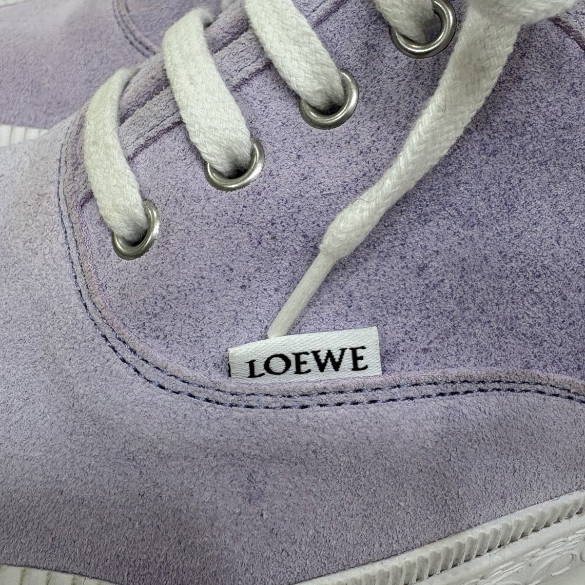 LOEWE(ロエベ) TERRA VULCAスウェードスニーカー822405 822405