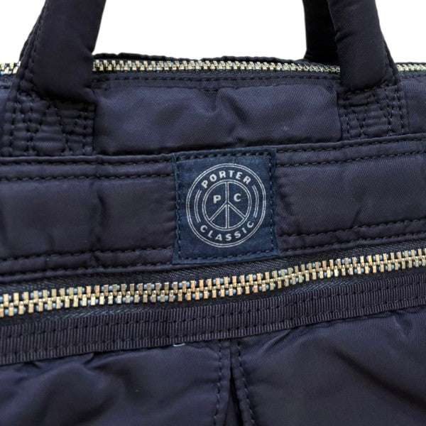 PORTER CLASSIC ネイビー 大容量 ヘルメットバッグ ポータークラシック ヘルメットバッグ 大容量[品番：GLNB0005285