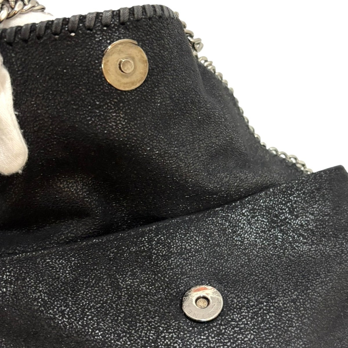 未使用級✨ステラマッカートニー ファラベル チェーン チェスターコート ブラック STELLA McCARTNEY ステラマッカートニー モッズ コート 良好 44