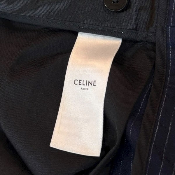 CELINE ピンストライプスラックススラックス21AA0901E 古着・中古-6枚目のアイテム画像