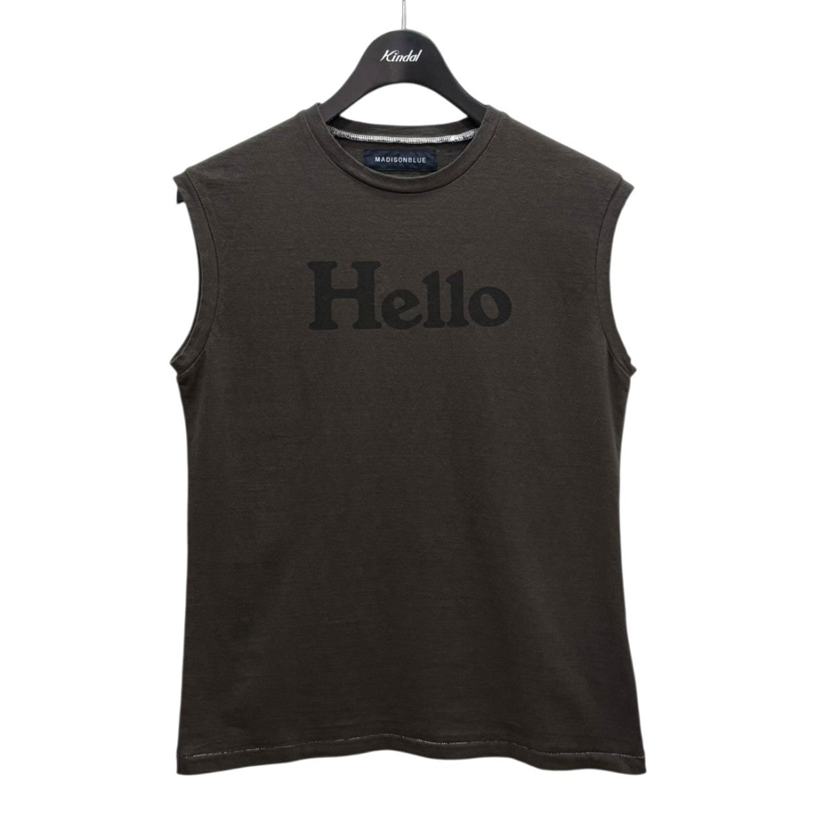 MADISON BLUE HELLO NOSLEEVE TEEMB000-7002 古着・中古-1枚目のアイテム画像