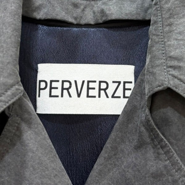 PERVERZE トレンチコート PERVERZE(パーバーズ) ライナー付きトレンチコート0119030004