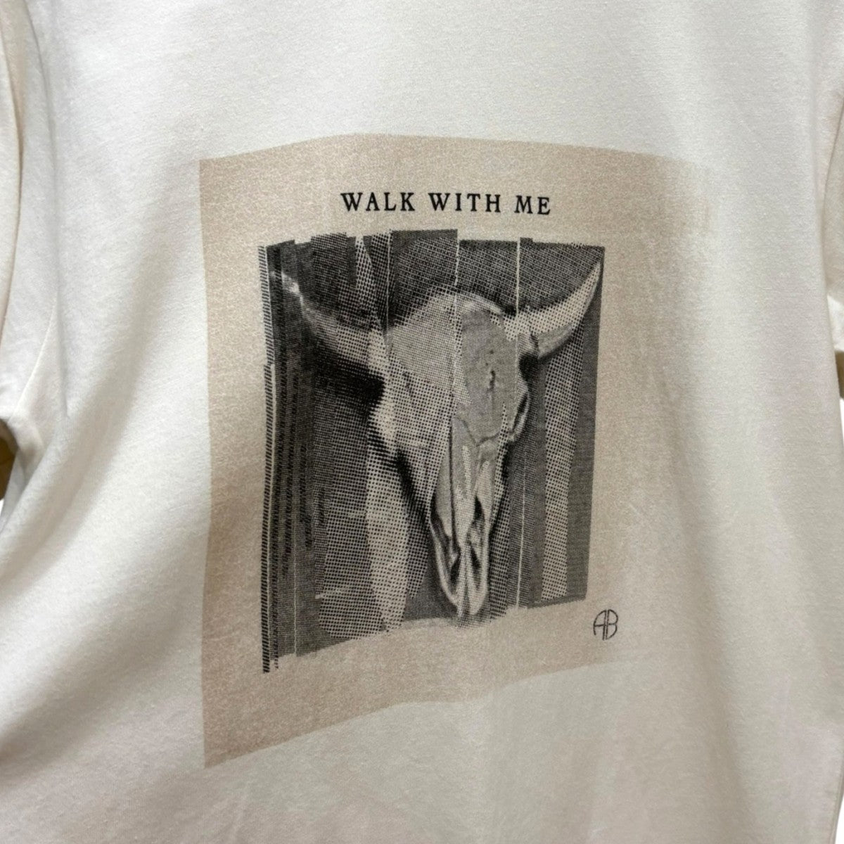 WALK WITH ME T　プリントTシャツ