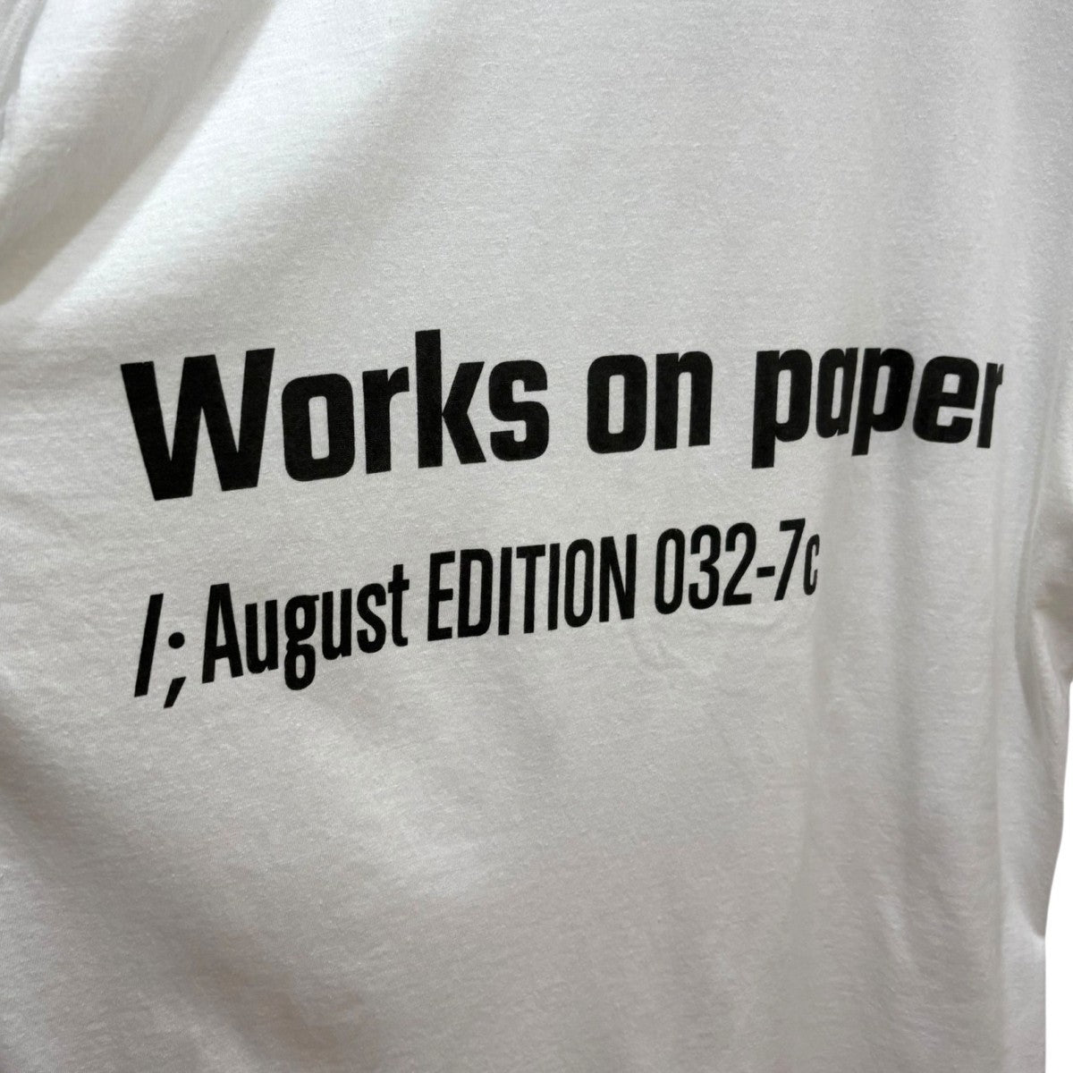 シティショップ CITYSHOP BACK LOGO T ホワイト サイズ：XL BACK LOGO Tシャツ（Tシャツ／カットソー）｜CITYSHOP（シティ