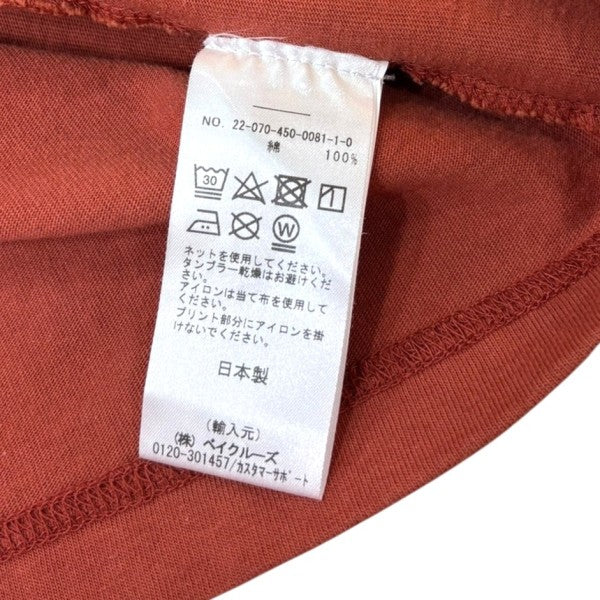 chimala×JOURNAL STANDARD LUXE NAGOYA SHOP OPEN記念T ブラウン