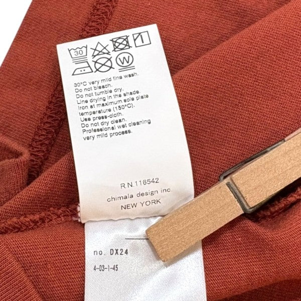 chimala×JOURNAL STANDARD LUXE NAGOYA SHOP OPEN記念T ブラウン