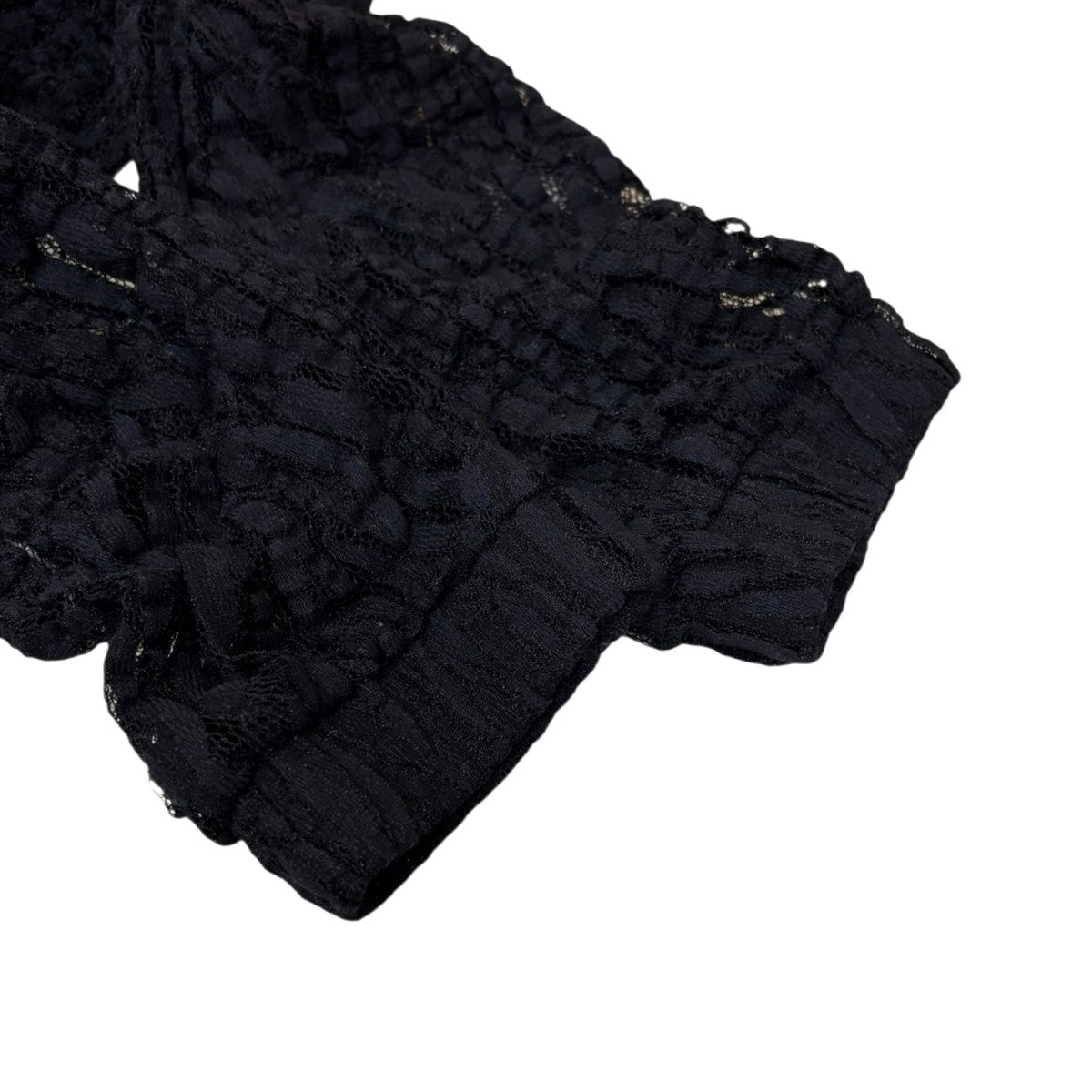 JOHN LAWRENCE SULLIVAN(ジョンローレンスサリバン) Uneven lace zip