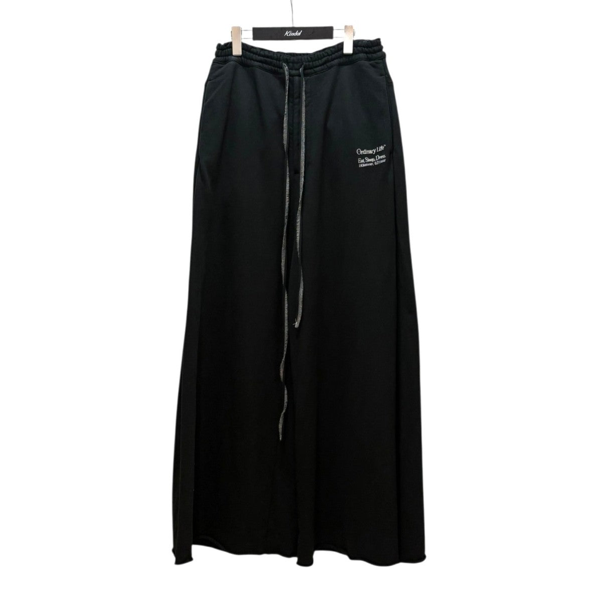 a2o カットオフスウェットパンツ ブラック a2o（エーツーオー）の「【a2o】カットオフスウェットパンツ