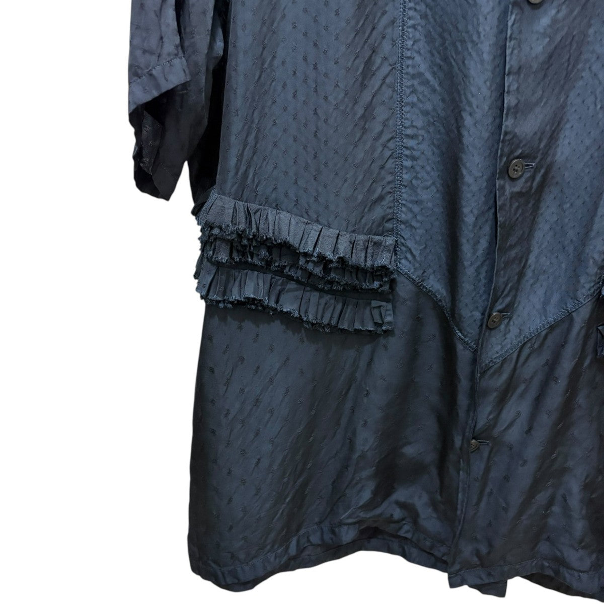 TOGA VIRILIS(トーガヴィリリース) CUPRA JACQUARD SHIRT TV21