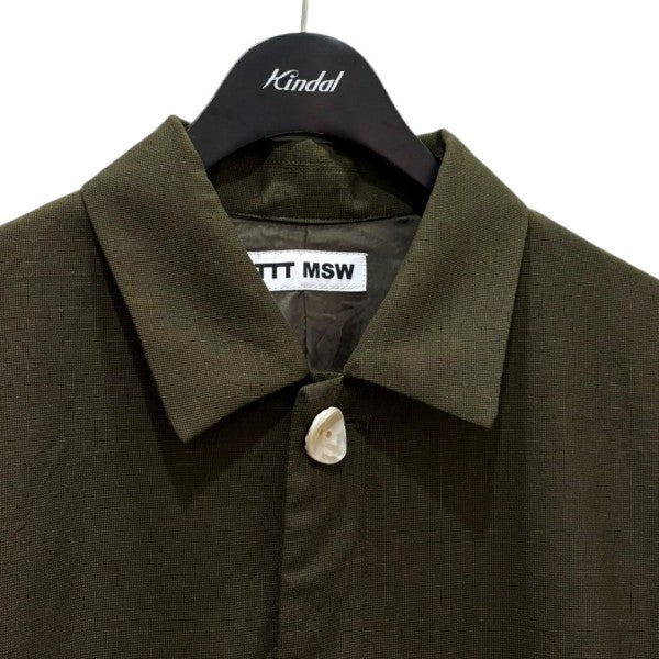 TTT MSW(ティーモダンストリートウエア) ジップアップショートブルゾン